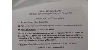 Colegio Secundario Claro en el Monte