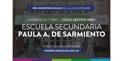 ESCUELA DE EDUCACIÓN PRIMARIA Nº16 PAULA ALBARRACIN DE SARMIENTO