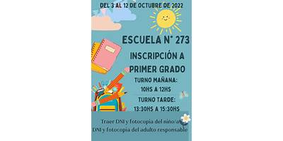 ESCUELA PRIMARIA 273 CARLOS JULIO SANG