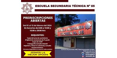ESCUELA SECUNDARIA TECNICA 65