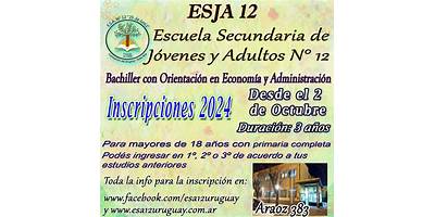 ESCUELA SECUNDARIA DE ADULTOS PROF JULIO PEDRAZZOLI 42