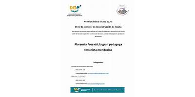 FLORENCIA FOSSATTI