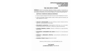 CURSO COMUNITARIO DE EDUCACIÓN PREESCOLAR INDIGENA