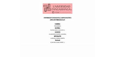 CENTRO DE ESTUDIOS SUPERIORES TANGAMANGA PLANTEL HUASTECA