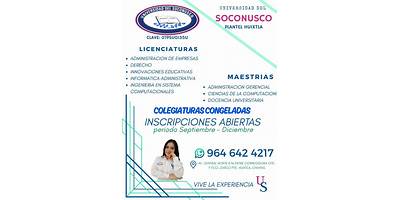UNIVERSIDAD DEL SOCONUSCO PLANTEL HUIXTLA