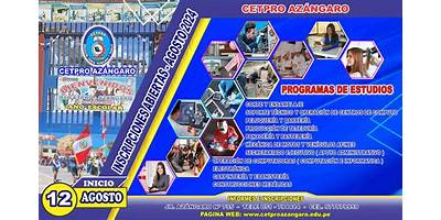 CENTRO DE EDUCACION TECNICO PRODUCTIVA