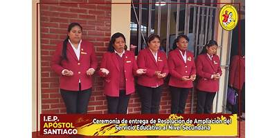 APOSTOL SANTIAGO DE LUCANAS