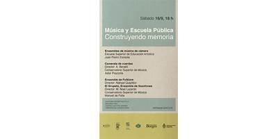 ESC.SUP. DE EDUC. ARTISTICA EN MUSICA JUAN PEDRO ESNAOLA DE 15