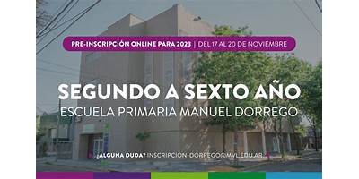 ESCUELA DE EDUCACIÓN PRIMARIA Nº165 CNEL. MANUEL DORREGO