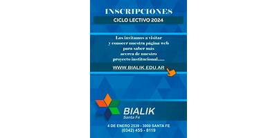 ESCUELA PART. INC. NRO 1184 JAIM NAJMAN BIALIK