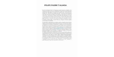 FELIPE PARDO Y ALIAGA