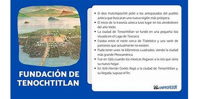 FUNDACION DE LA GRAN TENOCHTITLAN
