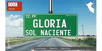 GLORIA SOL NACIENTE