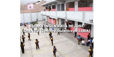 INGENIERIA DE JOSE GALVEZ