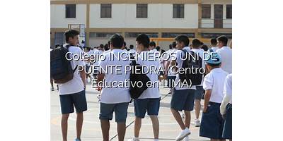 INGENIEROS UNI SCHOOL