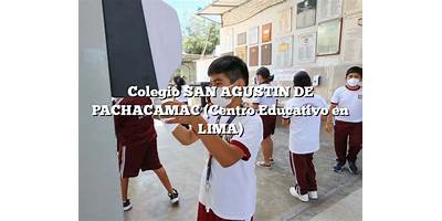 SAN AGUSTIN DE PACHACAMAC