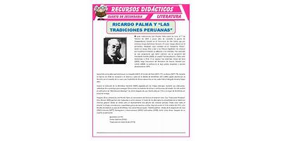 TRADICIONES RICARDO PALMA