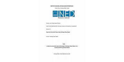 INSTITUTO NACIONAL DE EDUCACIÓN DIVERSIFICADA