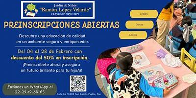 JARDÍN DE NIÑOS RAMÓN LÓPEZ VELARDE