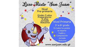 LICEO MIXTO BILINGUE SAN JUAN