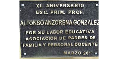 PROFR. ALFONSO ANZORENA GONZALEZ
