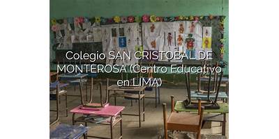 SAN CRISTOBAL DE MONTEROSA