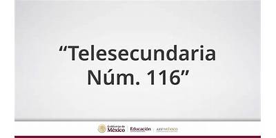 TELESECUNDARIA NUM. 108