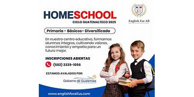 CENTRO EDUCATIVO ENGLISH FOR ALL LANGUAGE & HOMESCHOOL