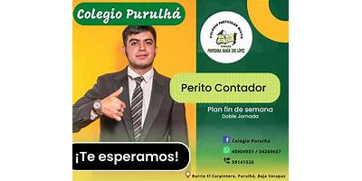 COLEGIO PARTICULAR MIXTO PURULHÁ PROFESORA MARÍA ZOE LÓPEZ