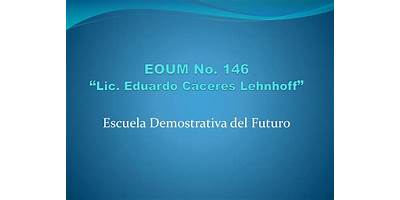 EOUM NO.146 LIC. EDUARDO CACERES LEHNHOFF