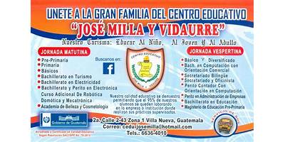 EPUM COLEGIO 'JOSE MILLA Y VIDAURRE'