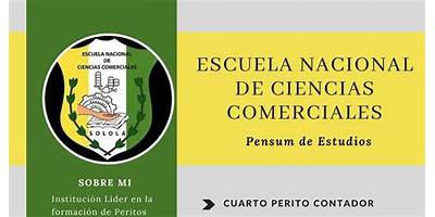 ESCUELA NACIONAL DE CIENCIAS COMERCIALES NO. 3