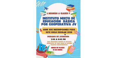 INSTITUTO MIXTO DE EDUCACIÓN BÁSICA POR COOPERATIVA CH'AJYU'