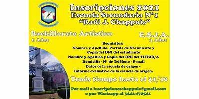 ESCUELA SECUNDARIA RAUL J. CHAPPUIS 1