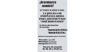 EXTENSION AULICA E.E.M.P.A. NRO 1165