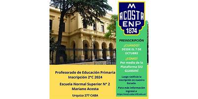 ENS EN LENGUAS VIVAS Nº 02 MARIANO ACOSTA DE 06