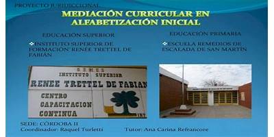 ESCUELA DE EDUCACIÓN PRIMARIA Nº4 REMEDIOS DE ESCALADA DE SAN MARTIN