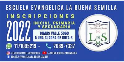 ESCUELA EVANGELICA LA BUENA SEMILLA