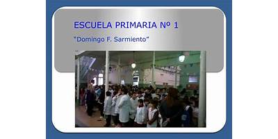 ESCUELA PRIMARIA Nº 981 PTE. DOMINGO F. SARMIENTO
