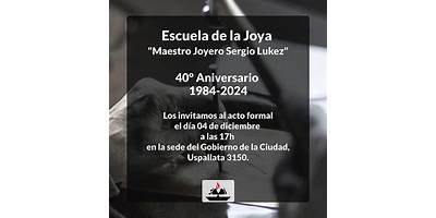 ESC. DE LA JOYA MAESTRO JOYERO SERGIO LUKEZ DE 02