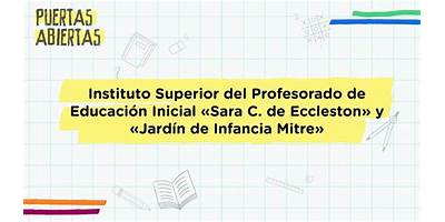 INST. SUP. DEL PROF. DE ED. INICIAL SARA CH.DE ECCLESTON DE9