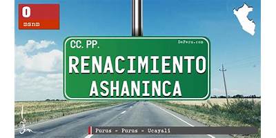 RENACIMIENTO ASHANINKA - B