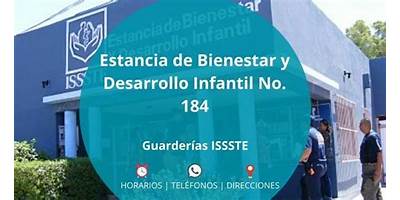 ESTANCIA DE BIENESTAR Y DESARROLLO INFANTIL NUM. 184