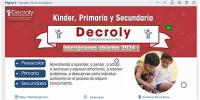 TALLER EDUCATIVO DECROLY