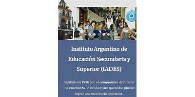 INSTITUTO ARGENTINO DE ENSEÑANZA SUPERIOR (IADES)