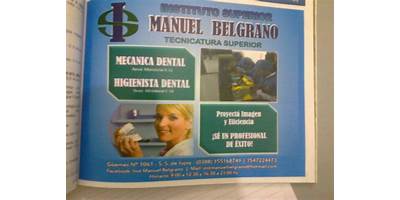 INSTITUTO SUPERIOR MANUEL BELGRANO DE TÉCNICO MECÁNICO DENTAL