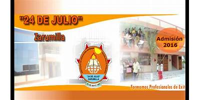 24 DE JULIO DE ZARUMILLA