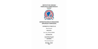 INSTITUTO DE CIENCIAS FINANCIERAS Y EMPRESARIALES - ICIFEM