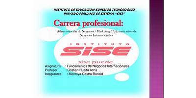 PERUANO DE SISTEMAS SISE
