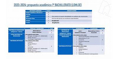BACHILLERATO GALILEO GALILEI